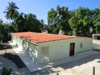 Una casetta tutta nuova ad Haiti dopo il terribile terremoto del 12 gennaio 2010